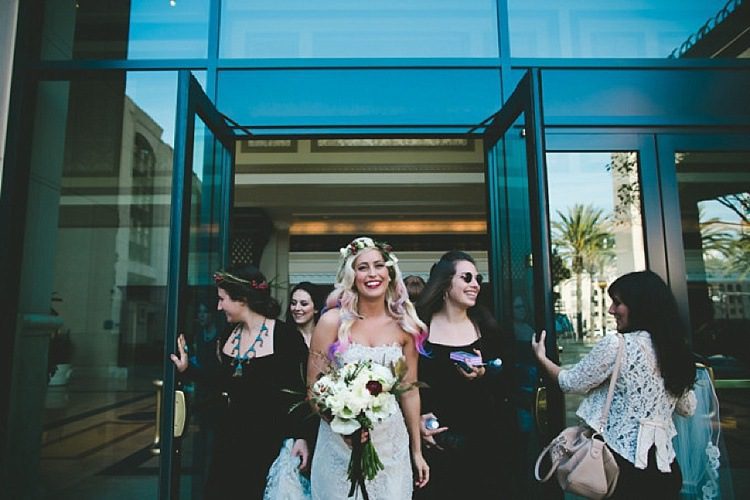 Luce Loft wedding. San Diego wedding florist: Plenty of Petals, photography: https://www.bethanycarlson.com