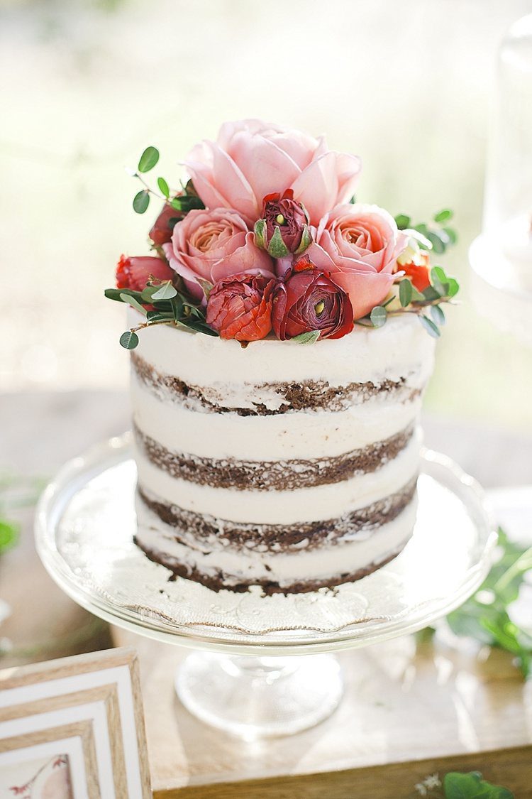 Brides.com prettiest wedding cake. Flowers by Plenty of Petals, San Diego wedding florist
