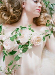 Darlington House wedding boudoir. Carmen Santorelli Photography. Flowers by Plenty of Petals, plentyofpetals.com. Carmen Santorelli Photography
