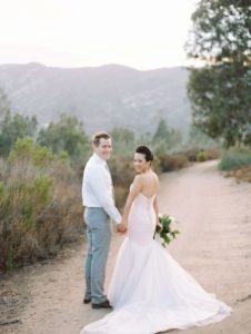 Outdoor blush wedding. San Diego florist: plentyofpetals.com, Carmen Santorelli Photography.