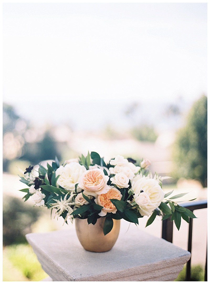 flowers by Plenty of Petals, a La Jolla wedding florist. Fine Art wedding Photography.