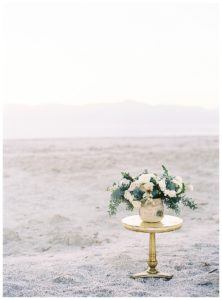 Beach wedding inspiration. Florist: plentyofpeatls.com. Film photography