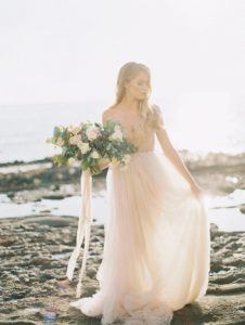 Beach wedding inspiration. Plentyofpetals.com Carmen Santorelli Photography