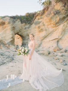 Beach wedding inspiration. Plentyofpetals.com Carmen Santorelli Photography