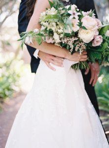 Rancho Valencia wedding. florist: plentyofpetals.com. Ashley Kelemen Photography.