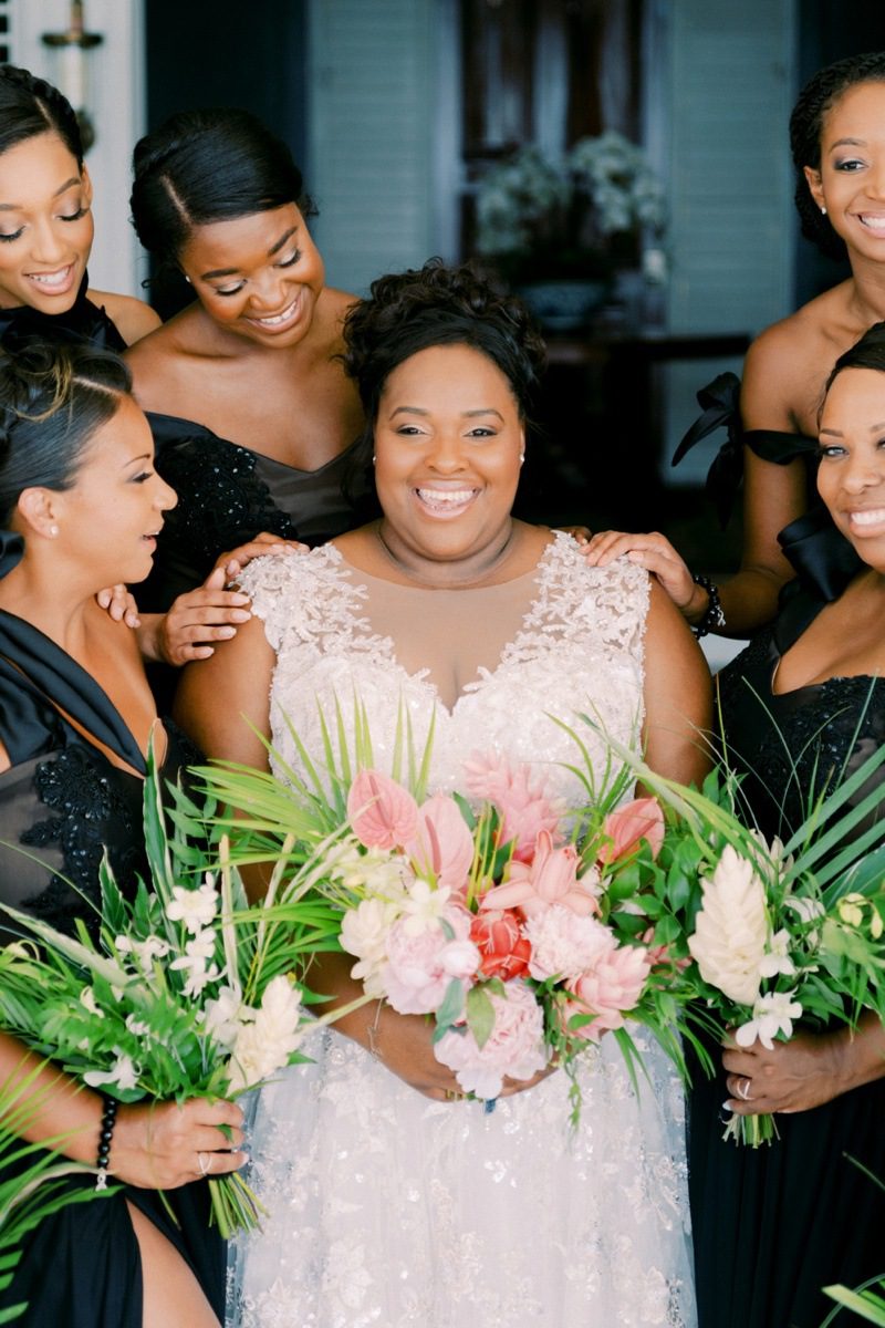 Tropical wedding. Feather and Stone Photography, Haute Fetes, Plenty of Petals_2858
